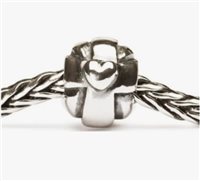 Charm Trollbeads in Plata LUCE DIVINA